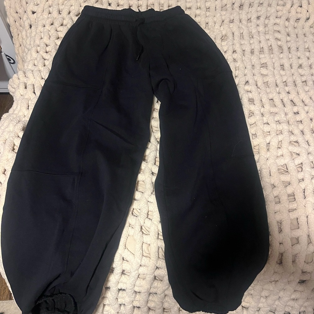 Black Jogger Sweatpants